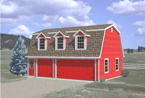 Garage Loft Plan No. GL-9301