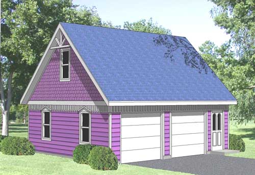 Garage Loft Plan No. GL-9301